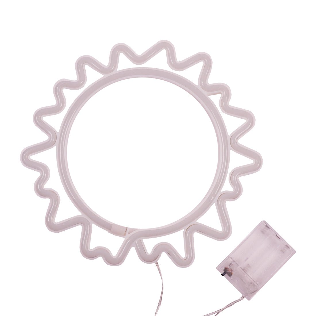 Led Neon Sun Shape - Yellow - Store 974 | ستور ٩٧٤