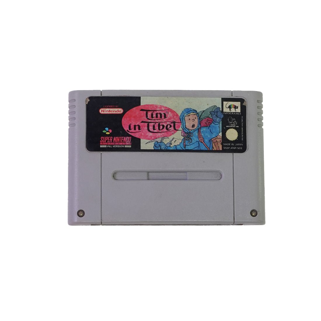 (Pre-Owned) Tim in Tibet Game - SNES - ريترو - Store 974 | ستور ٩٧٤