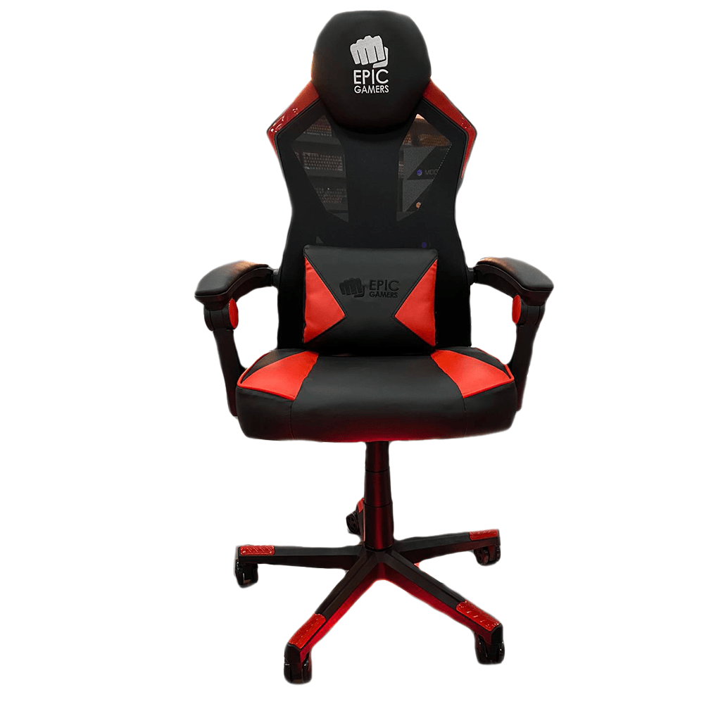 Epic Gamers Gaming Chair 001 - Black/Red - Store 974 | ستور ٩٧٤