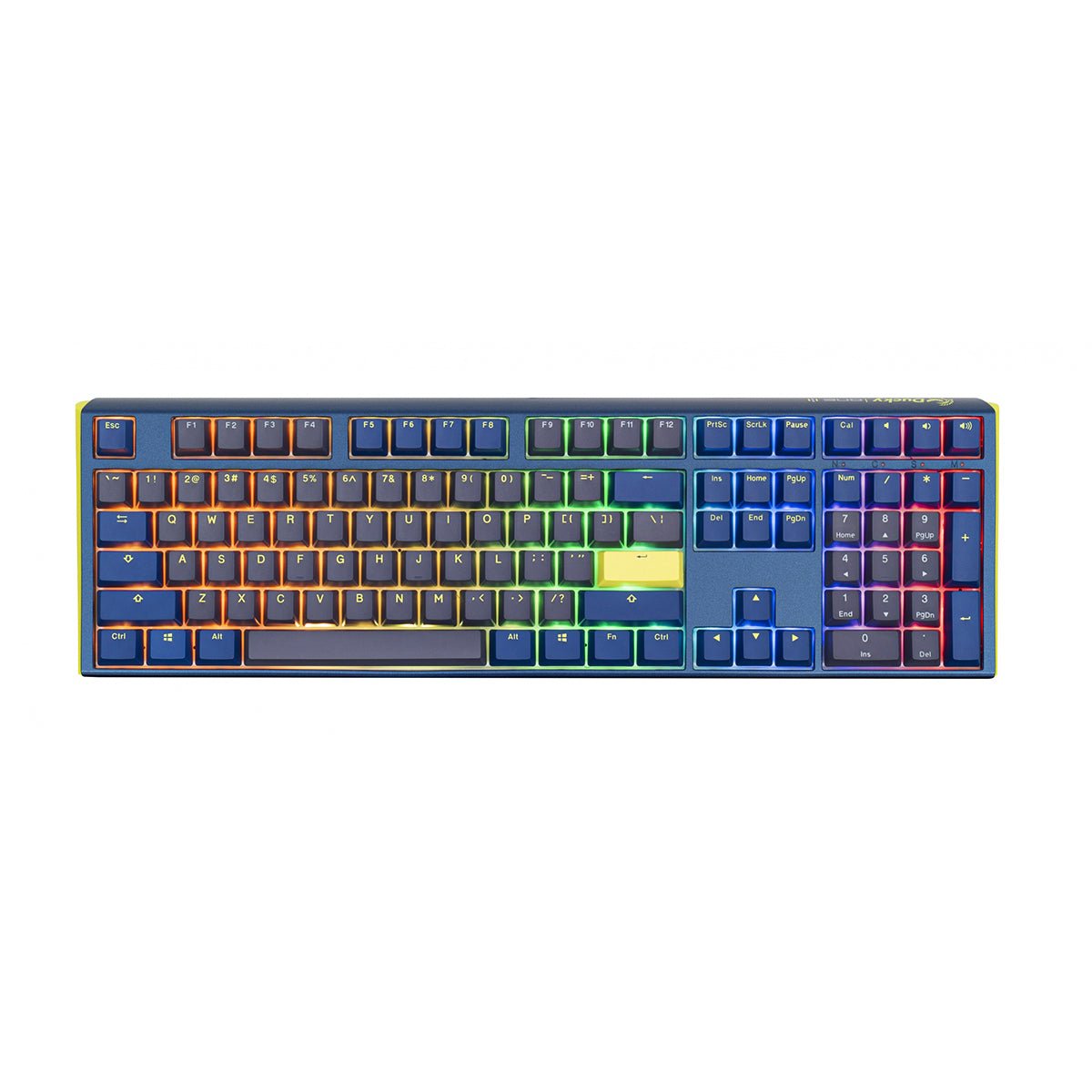 Ducky One 3 Daybreak Full Size Wired Mechanical Gaming Keyboard - Cherry Blue - لوحة مفاتيح - Store 974 | ستور ٩٧٤