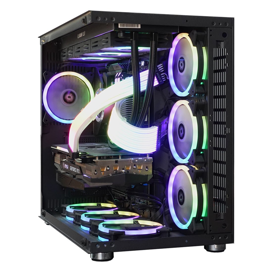 (Pre-Owned) Gaming PC AMD Ryzen 9-5900XK w/ GeForce RTX 3070 Ti Gaming X Trio & Xigmatek Aquarius Plus - Black - كمبيوتر مستعمل - Store 974 | ستور ٩٧٤