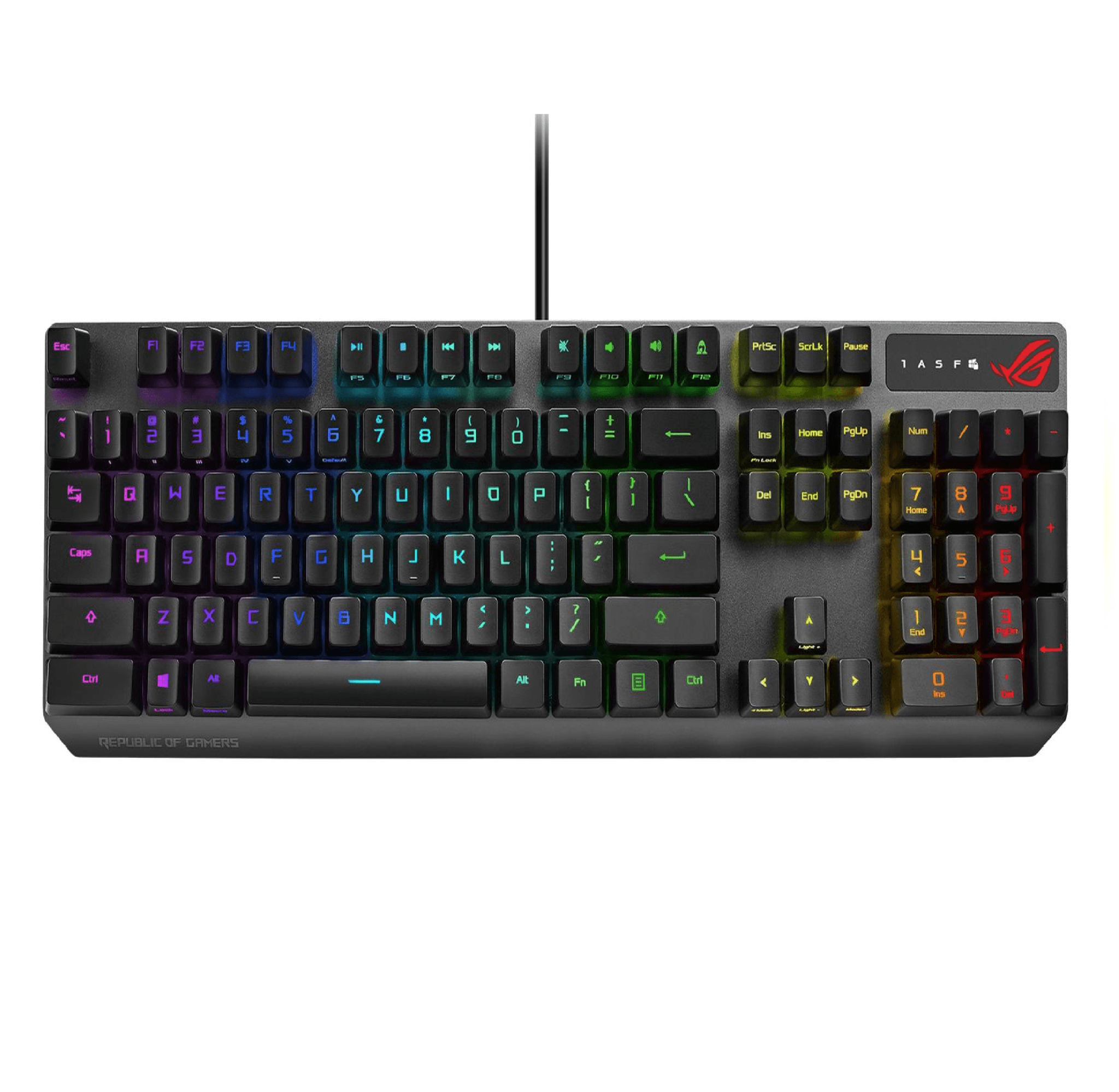Asus ROG Strix Scope XA05 RX Optical RGB Gaming Keyboard - Store 974 | ستور ٩٧٤