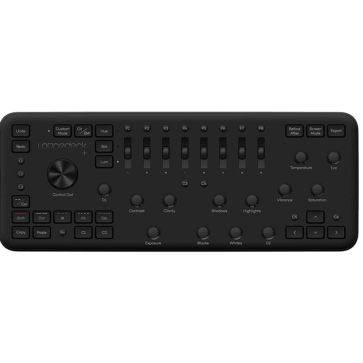 Loupedeck+ وحدة تحرير الصور والفيديو - Loupedeck+ وحدة تحرير الصور والفيديو -