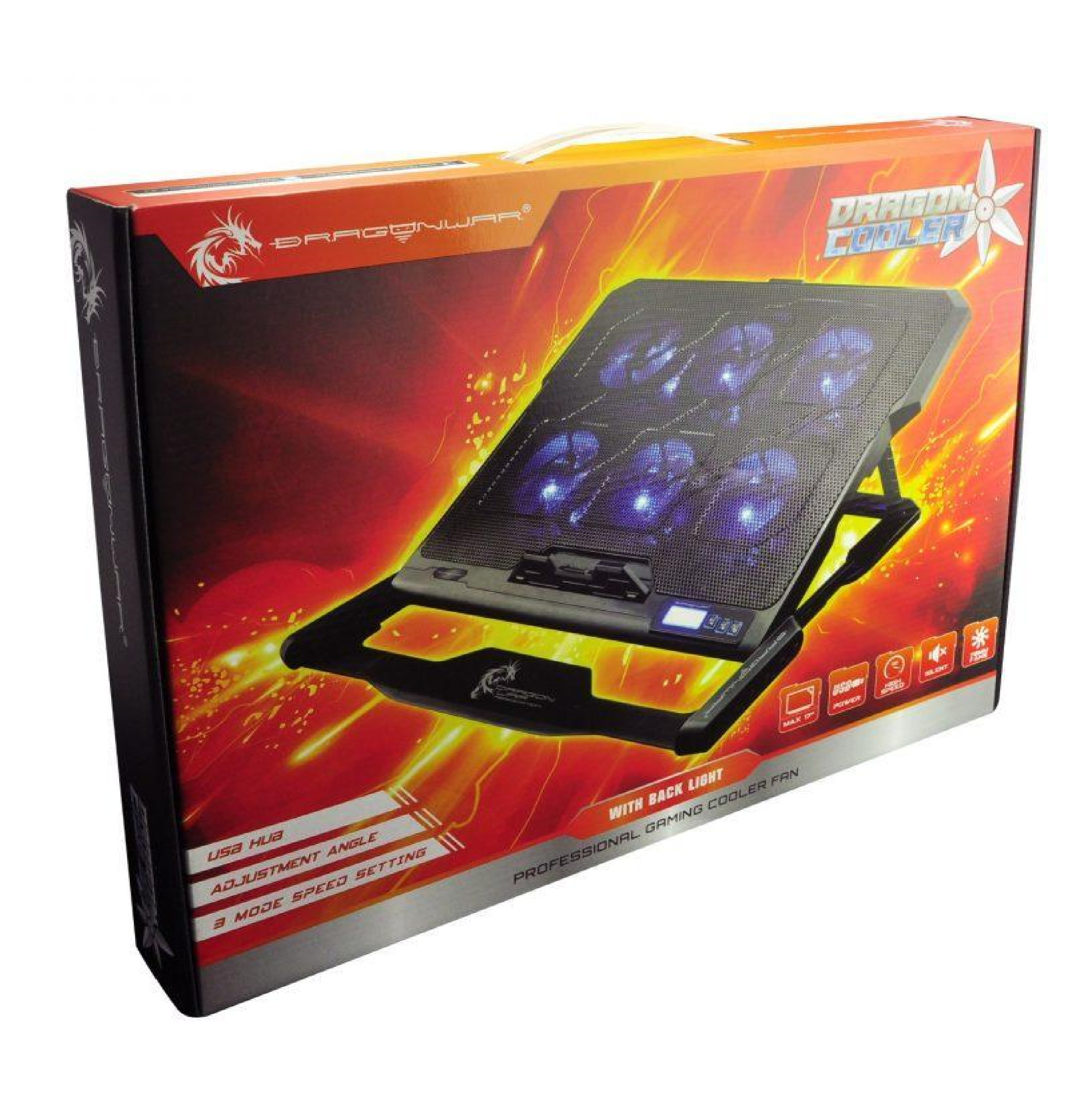 Dragon War G-HW-002 USB Laptop Fan Cooler - Store 974 | ستور ٩٧٤