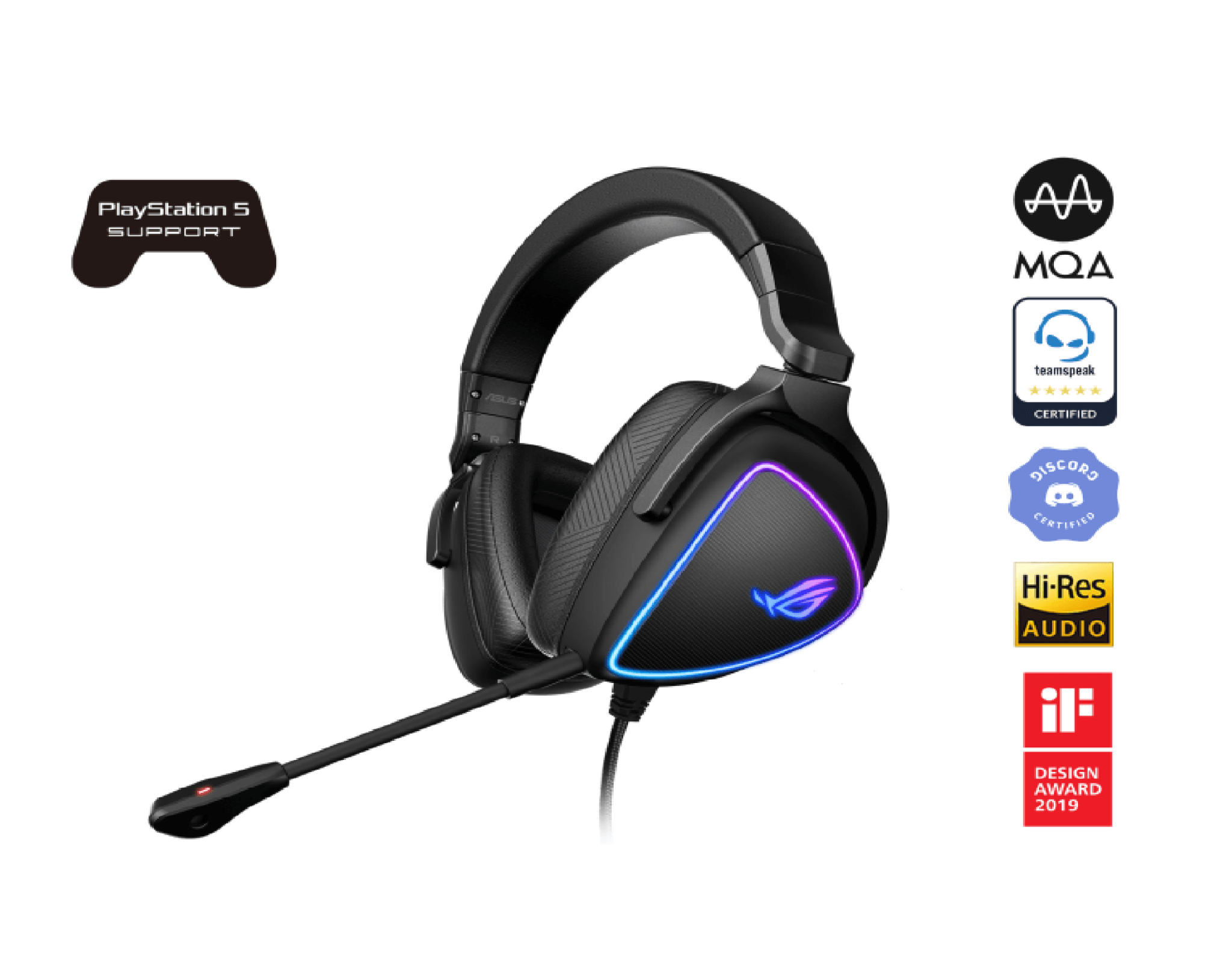 Asus ROG Delta S RGB Wired Gaming Headset - Store 974 | ستور ٩٧٤