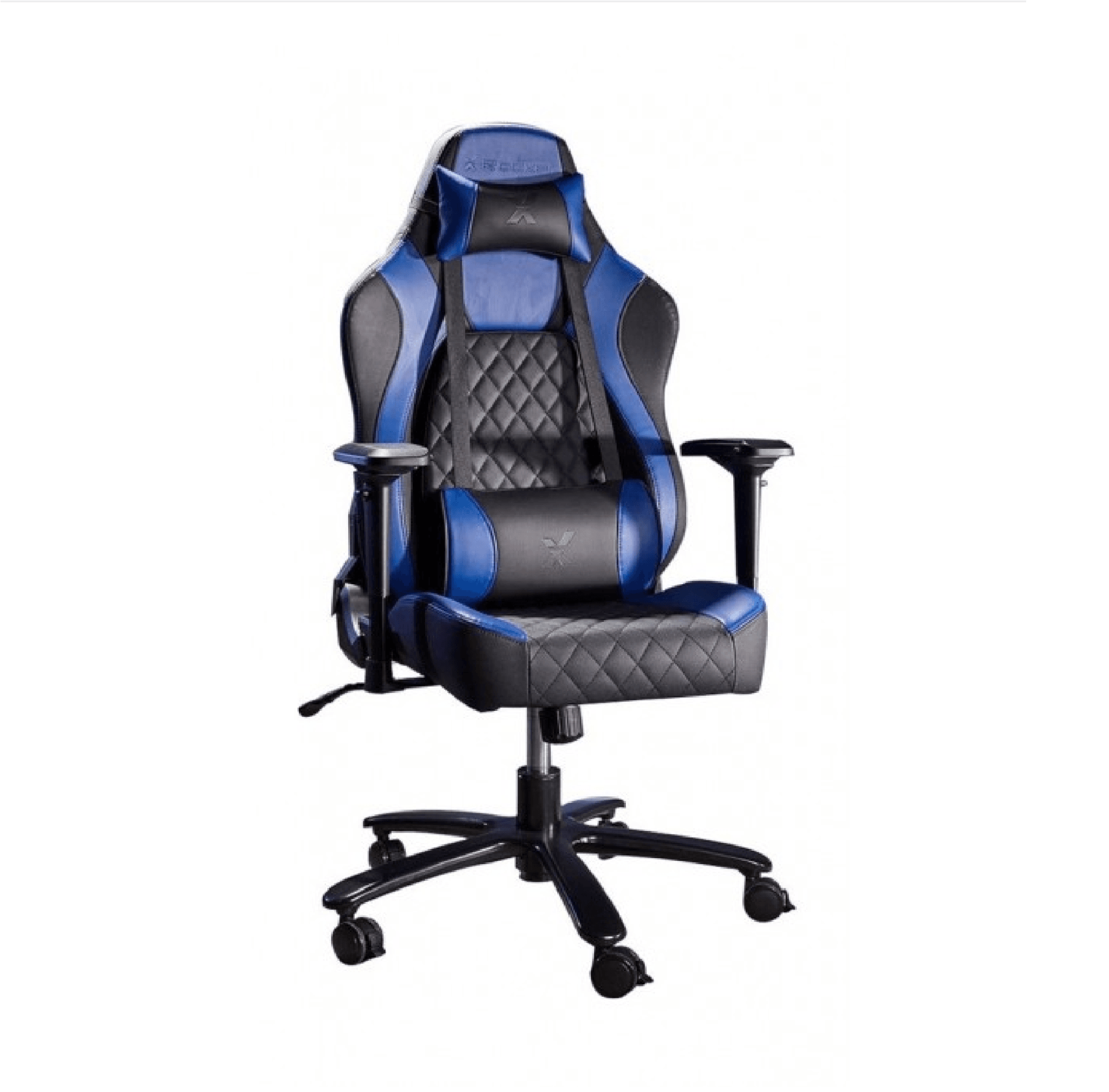 X-Rocker Delta XL Gaming Chair - Black/Blue - Store 974 | ستور ٩٧٤