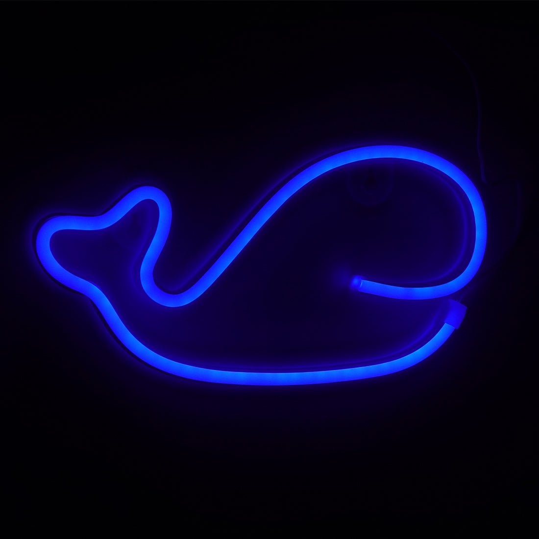 Led Neon Whale Shape - Blue - Store 974 | ستور ٩٧٤