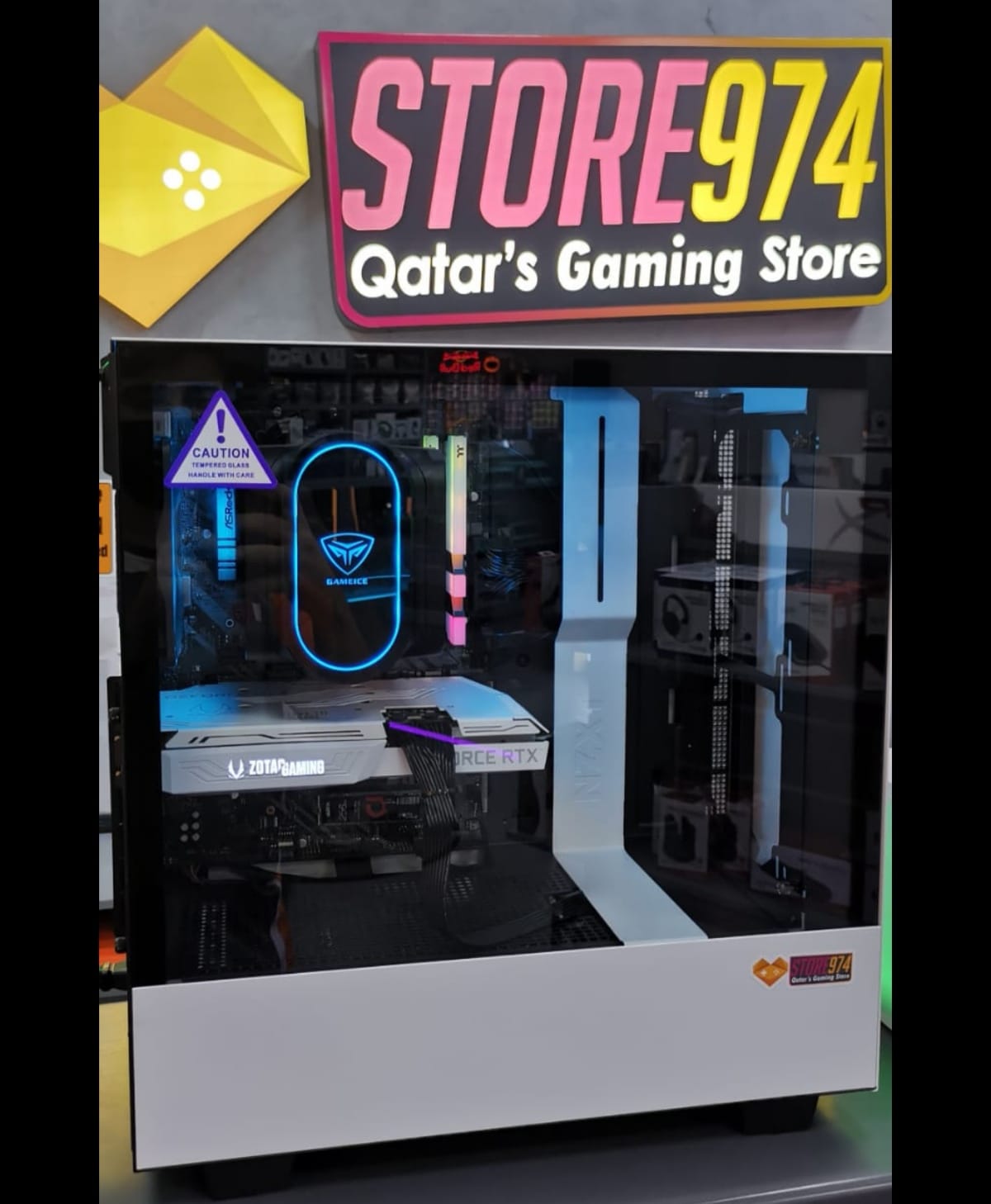 ( Pre-Owned ) Gaming PC Intel i5-10600K w/ Zotac RTX 3070 - Store 974 | ستور ٩٧٤