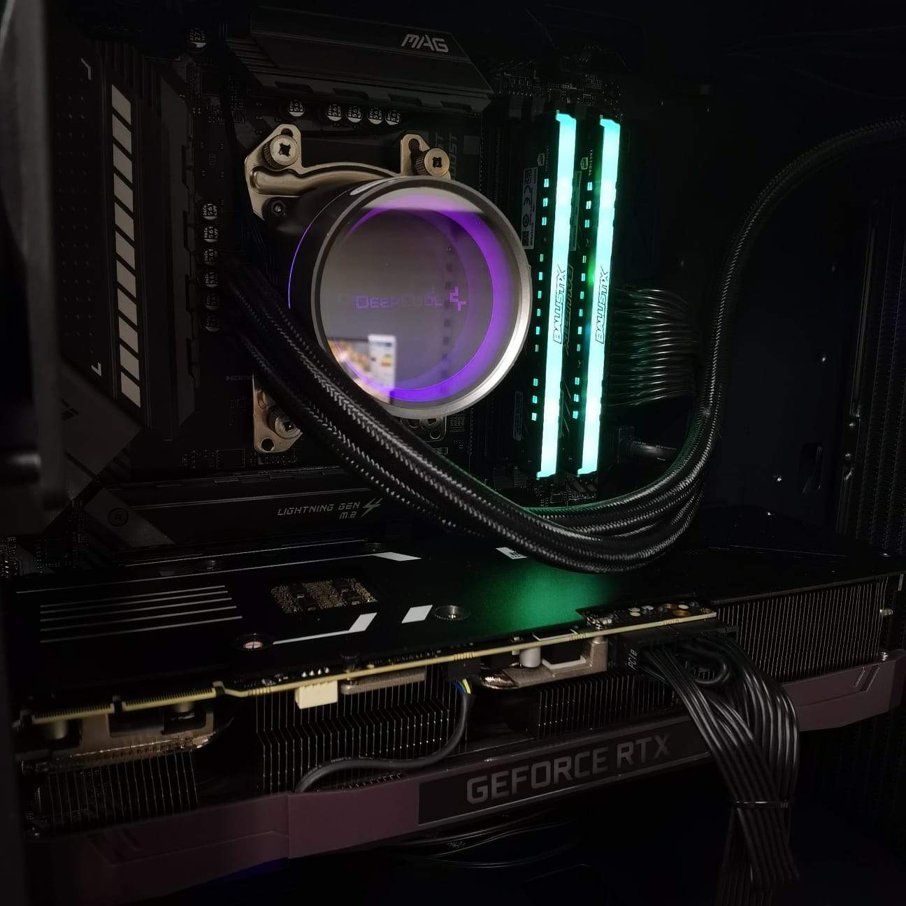 Pre-Built) Gaming PC Ryzen 7 5800x w/ Manli RTX 3090 & DeepCool 