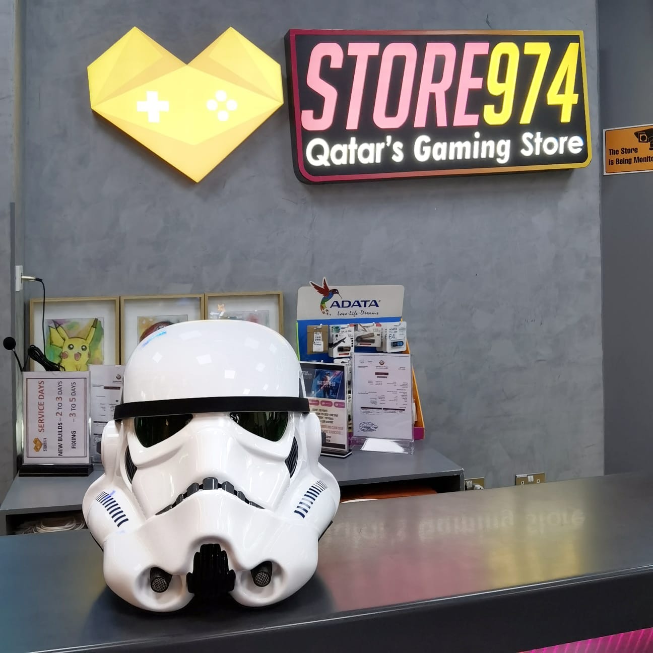 (Pre-Owned) EFX Star Wars Stormtrooper Helmet Prop Replica - Store 974 | ستور ٩٧٤