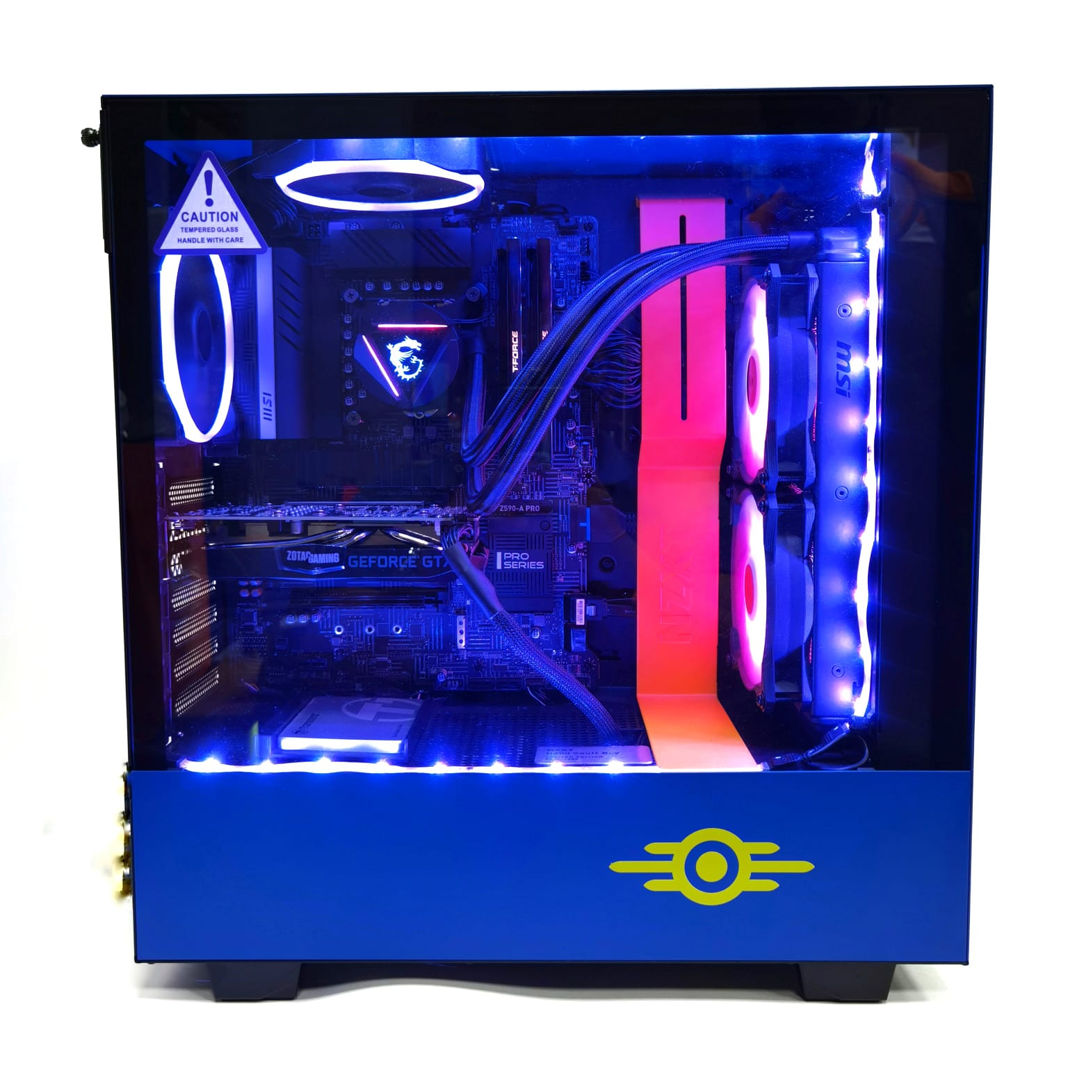 (Pre-Owned) Gaming PC Intel i7-11700KF w/ Zotac 1660 Super & NZXT Vault Boy Limited Edition - Store 974 | ستور ٩٧٤
