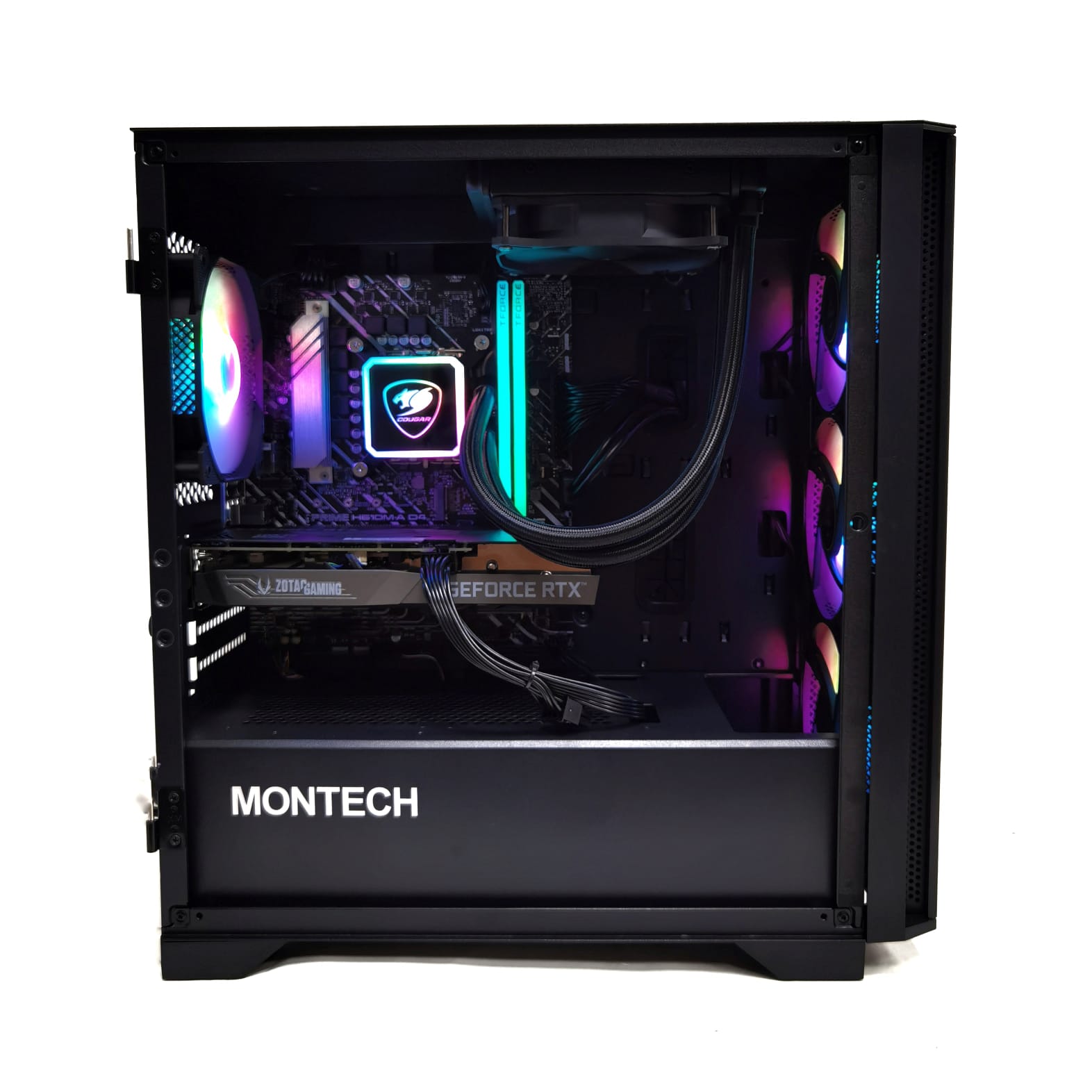 Pre-Built) Gaming PC Intel i5-12400F w/ Zotac Gaming RTX 3050 OC