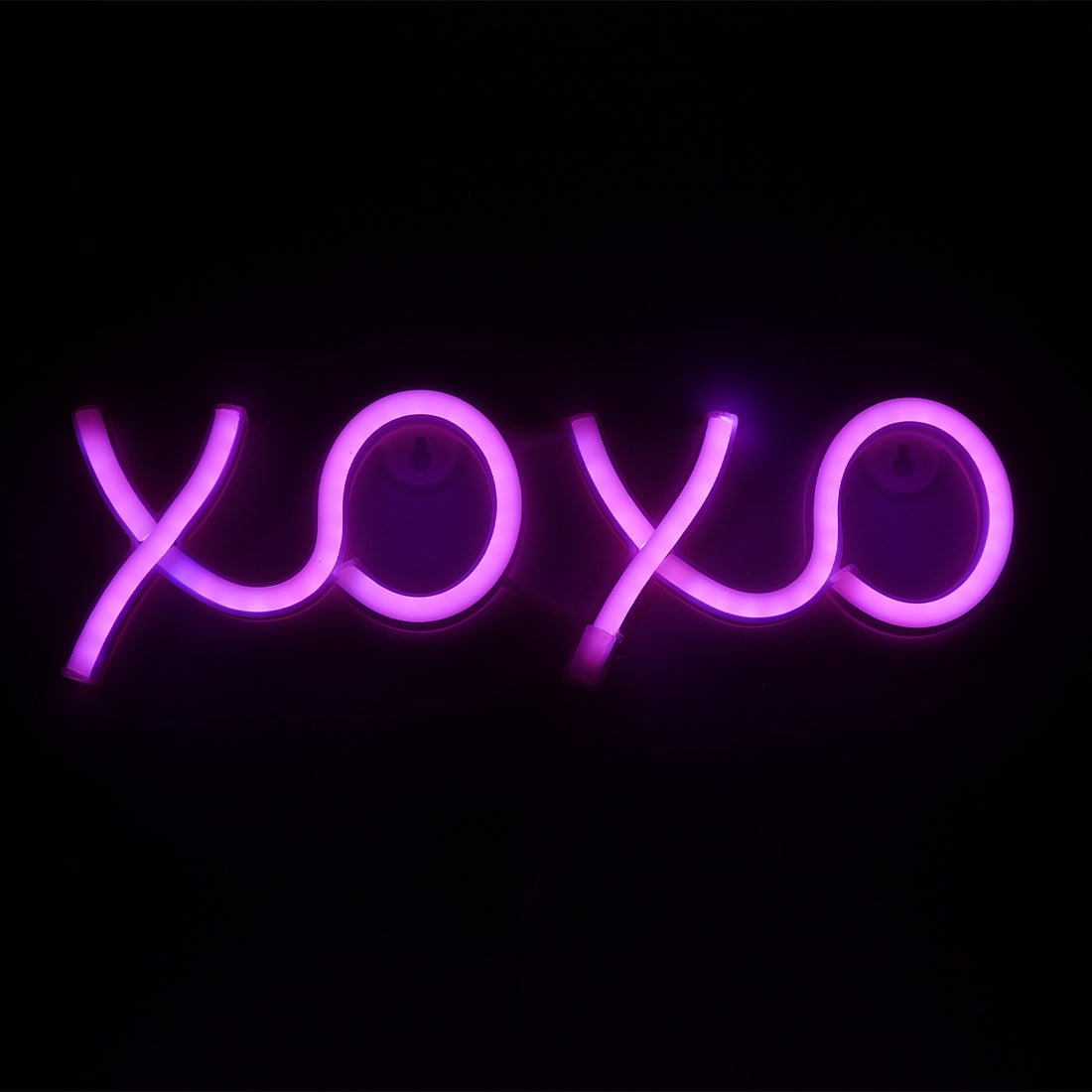 Led Neon XOXO Shape - Pink - Store 974 | ستور ٩٧٤