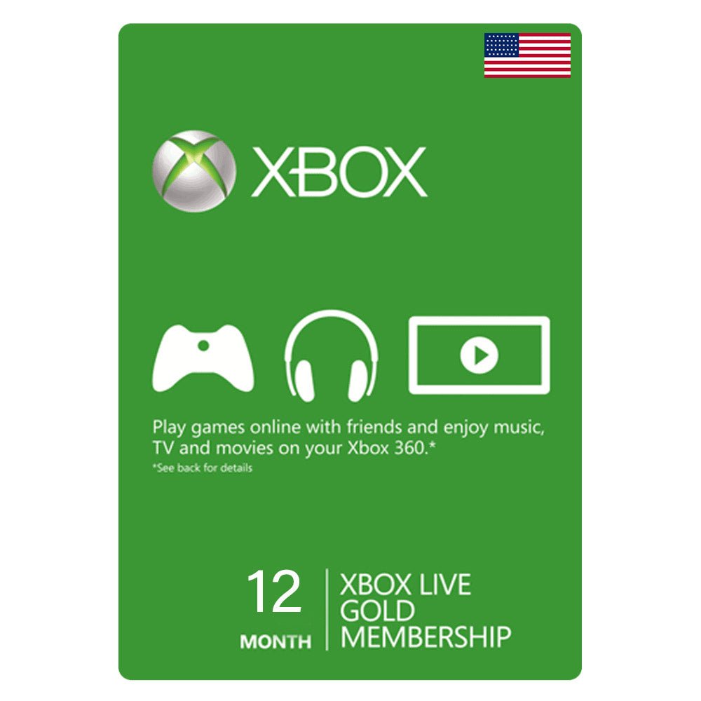 Xbox USA 12 Months - Store 974 | ستور ٩٧٤