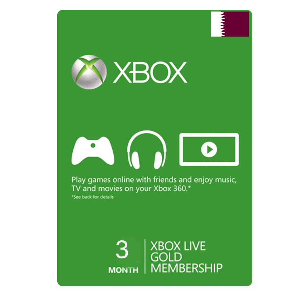 Xbox QAR 3 Month - Store 974 | ستور ٩٧٤