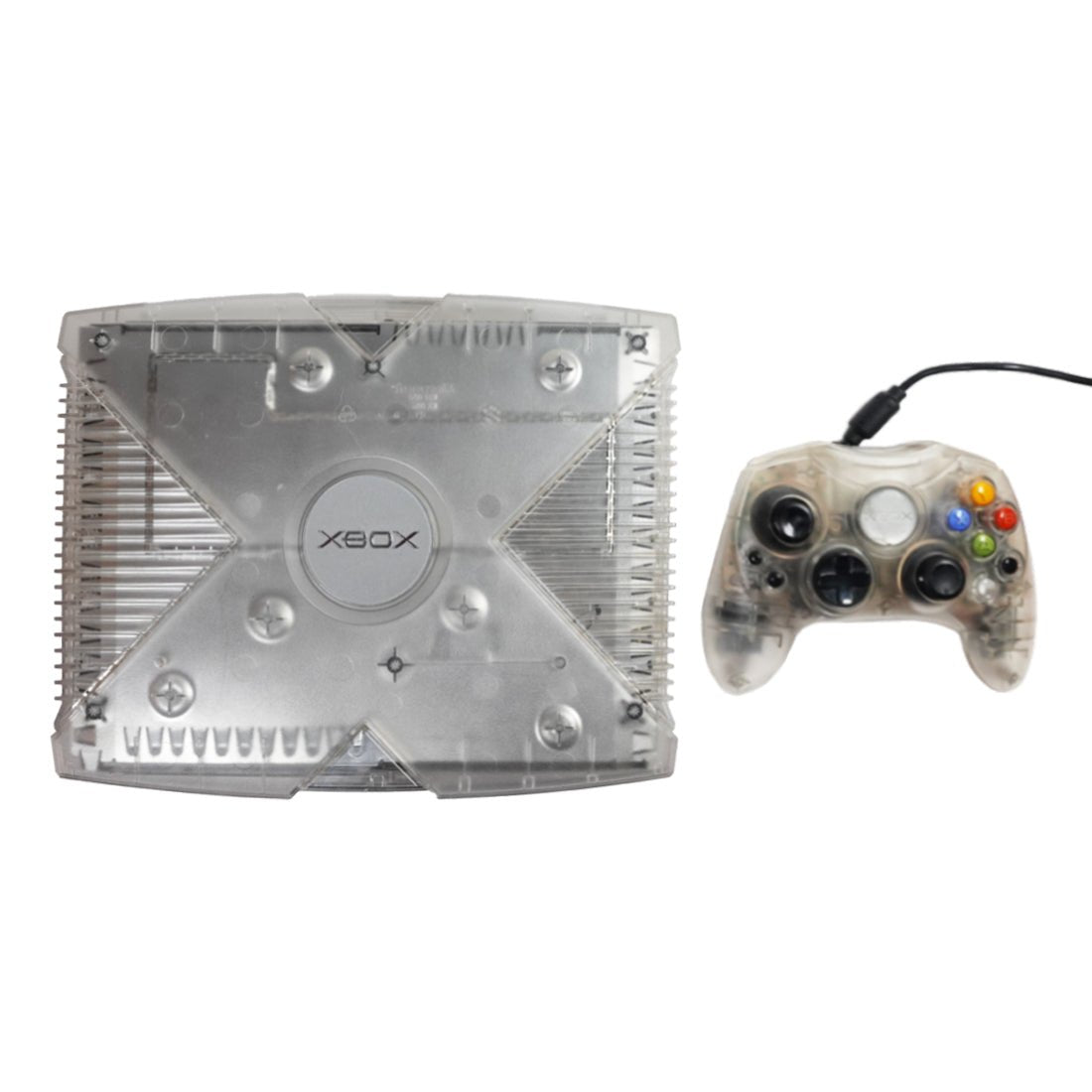 (Pre-Owned) Xbox Original Console - Trasparent White - Store 974 | ستور ٩٧٤