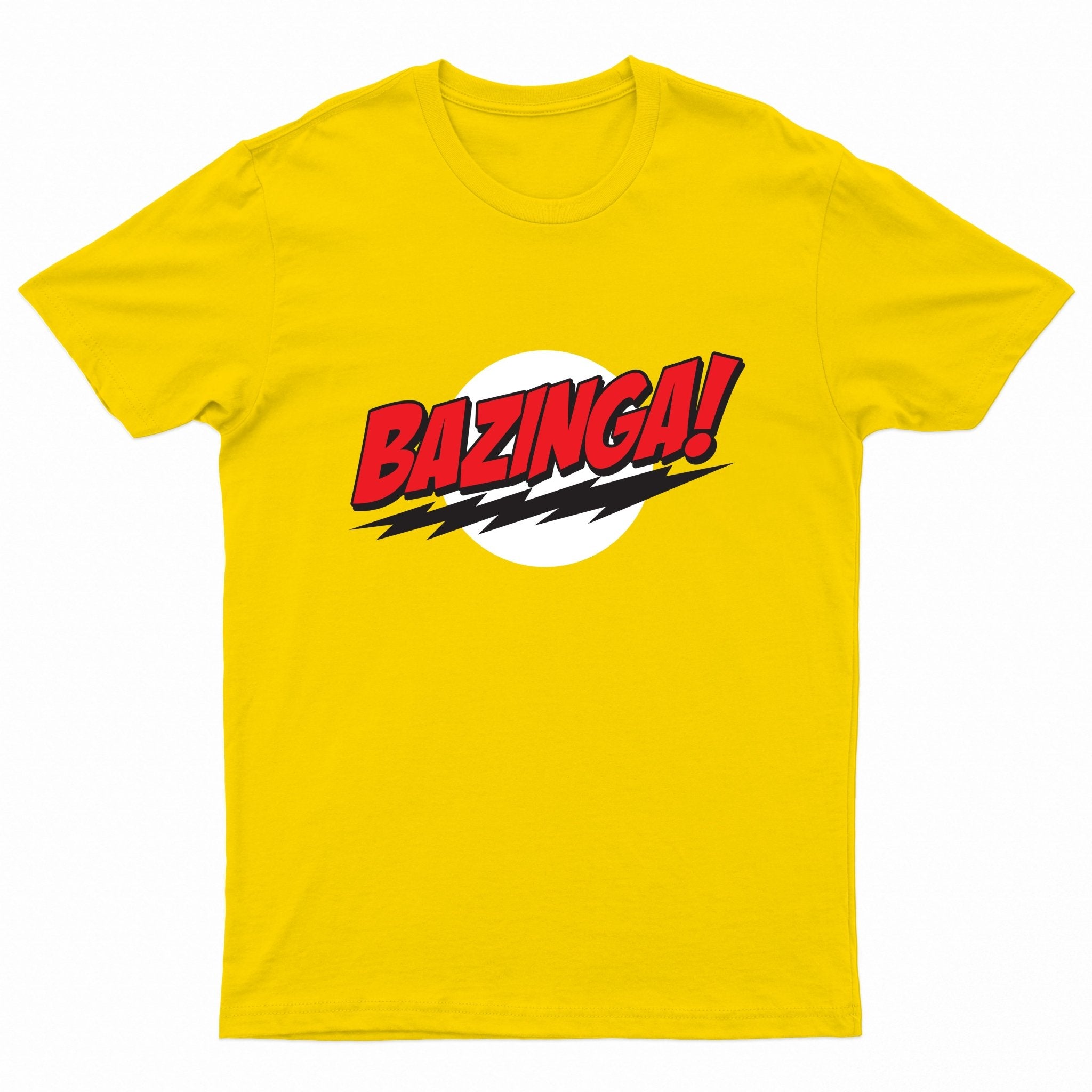 Paperboi Bazinga T-shirt - Yellow - قميص - Store 974 | ستور ٩٧٤