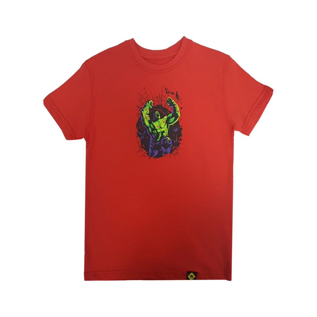 Jobedu Hulk Smash Kids T-shirt - 12 Years - Red - تي-شيرت - Store 974 | ستور ٩٧٤