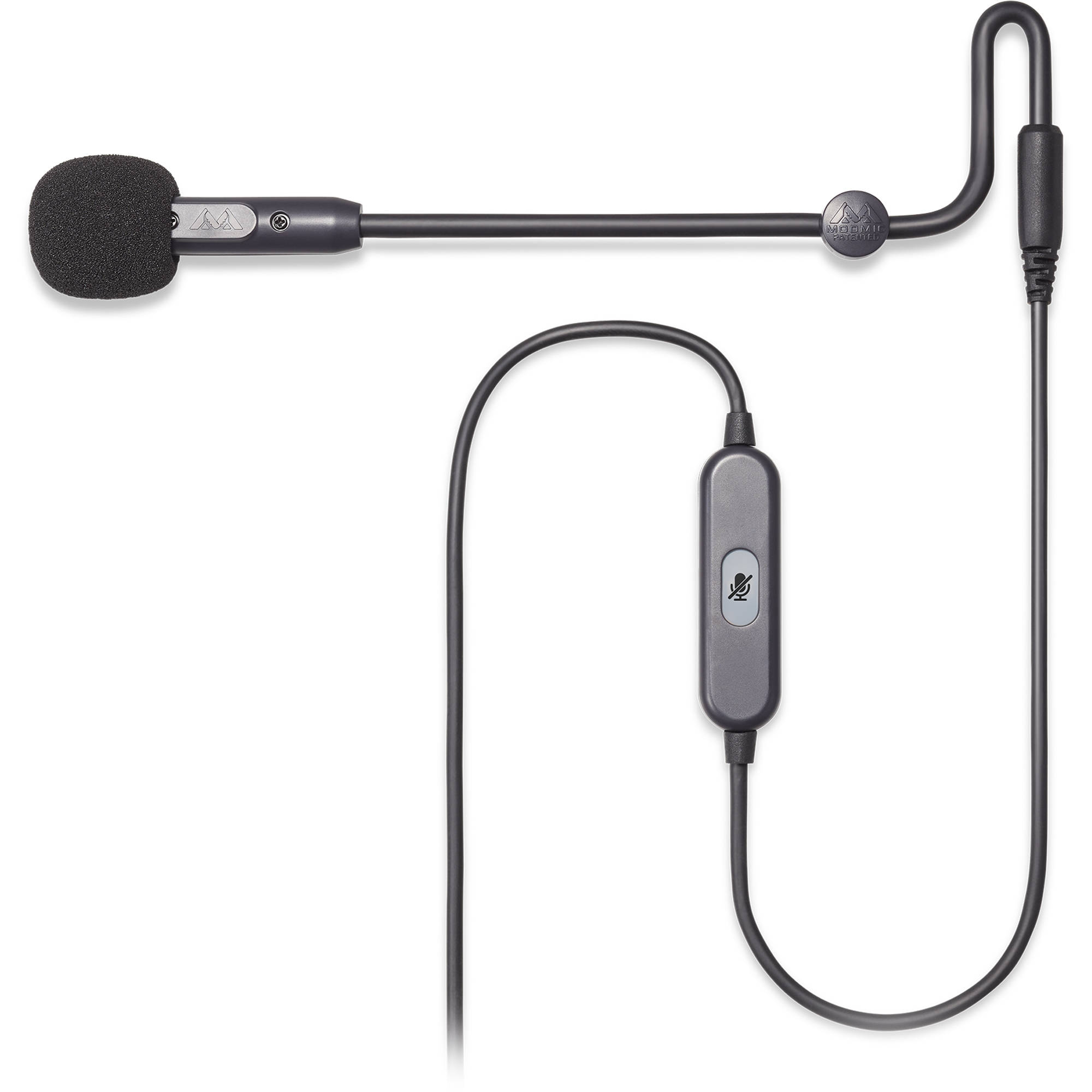 Antlion Audio ModMic USB Switchable Unidirectional/Omnidirectional Boom Microphone for Headphones - ميكروفون Antlion Audio ModMic USB Switchable Unidirectional/Omnidirectional Boom Microphone for Headphones - ميكروفون