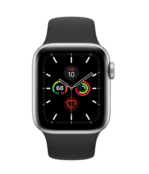 Apple Watch Series 5 - 44MM  - Aluminium - Space Grey - Store 974 | ستور ٩٧٤