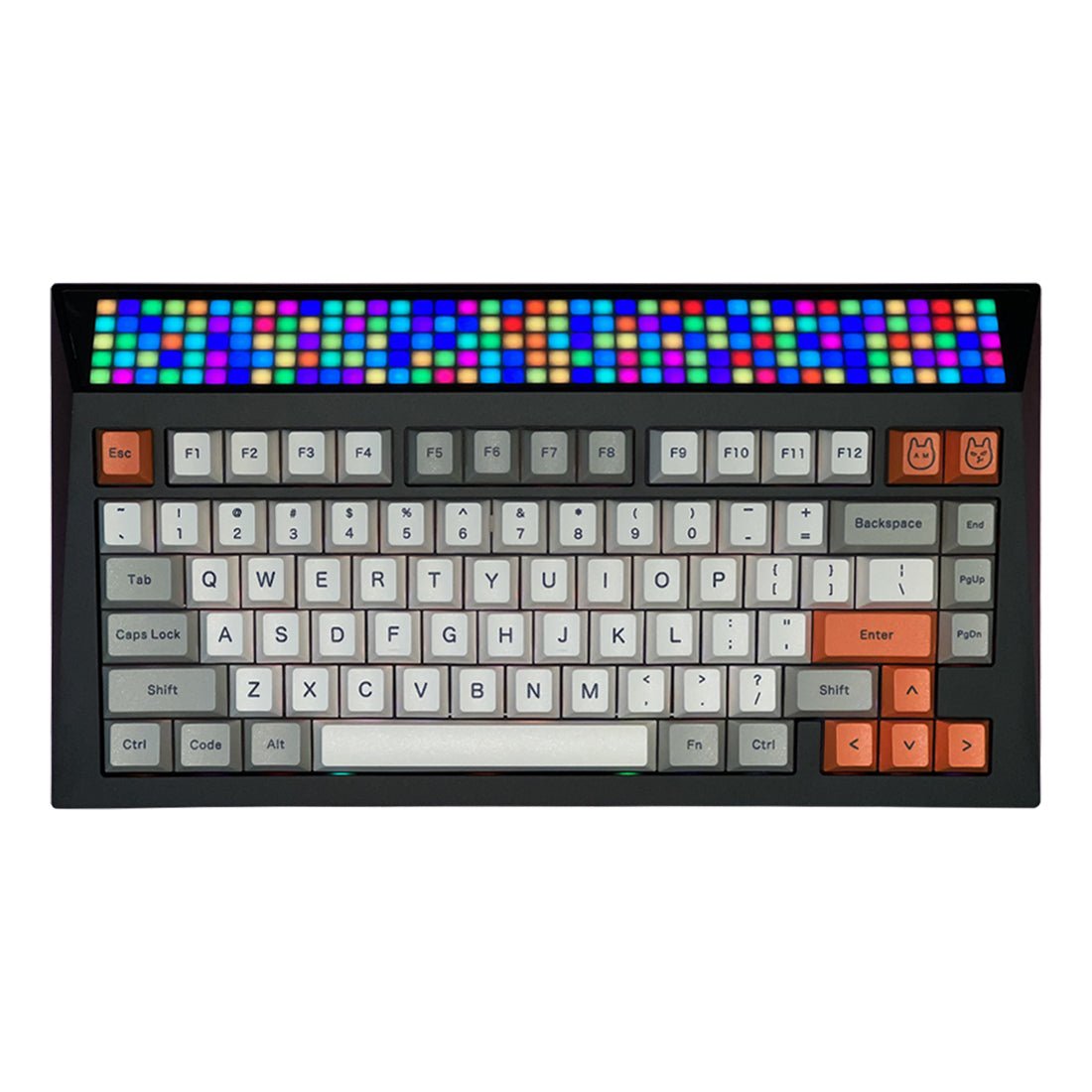 لوحة مفاتيح Mangermiao Cyberboard R3 - البازلت الأسود - لوز ماتيه لوحة مفاتيح Mangermiao Cyberboard R3 - البازلت الأسود - لوز ماتيه