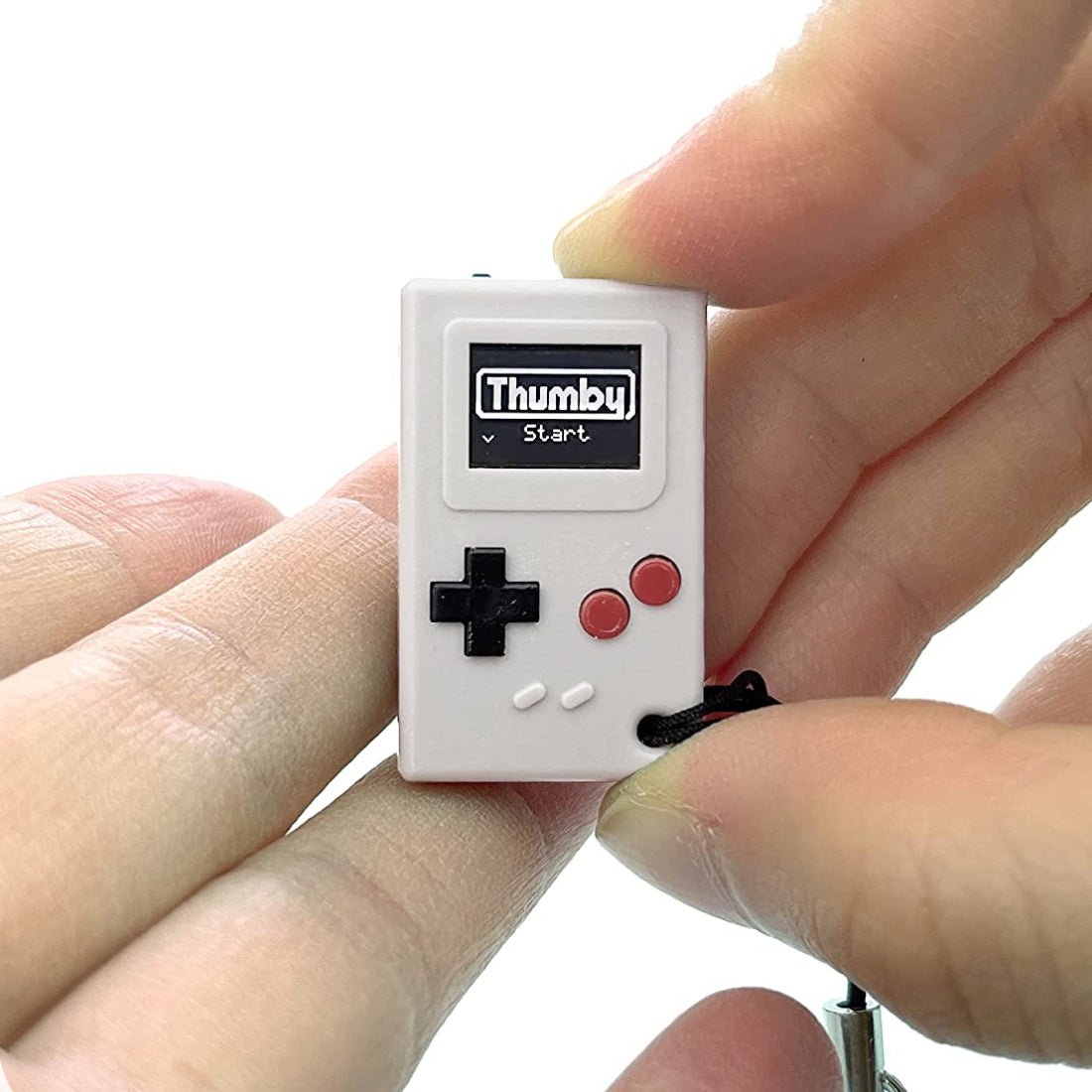 Tiny Circuits Thumby Playable Programmable Keychain Console - Grey - لعبة - Store 974 | ستور ٩٧٤