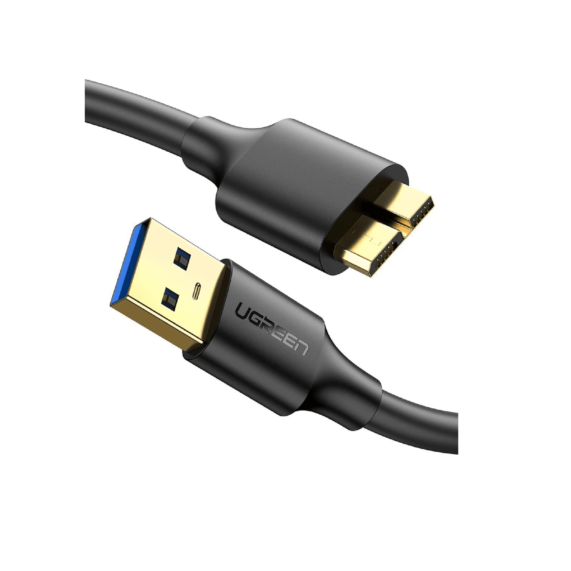 كابل محرك الأقراص الصلبة Ugreen USB 3.0 A إلى Micro B Lead External - 1M - كAbl كابل محرك الأقراص الصلبة Ugreen USB 3.0 A إلى Micro B Lead External - 1M - كAbl