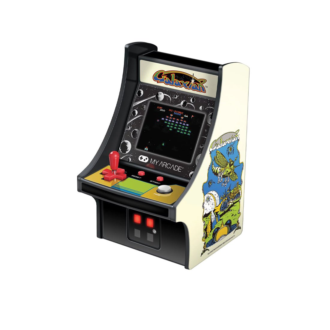 My Arcade Galaxian Micro Player Cabinet Console - جهاز ألعاب - Store 974 | ستور ٩٧٤