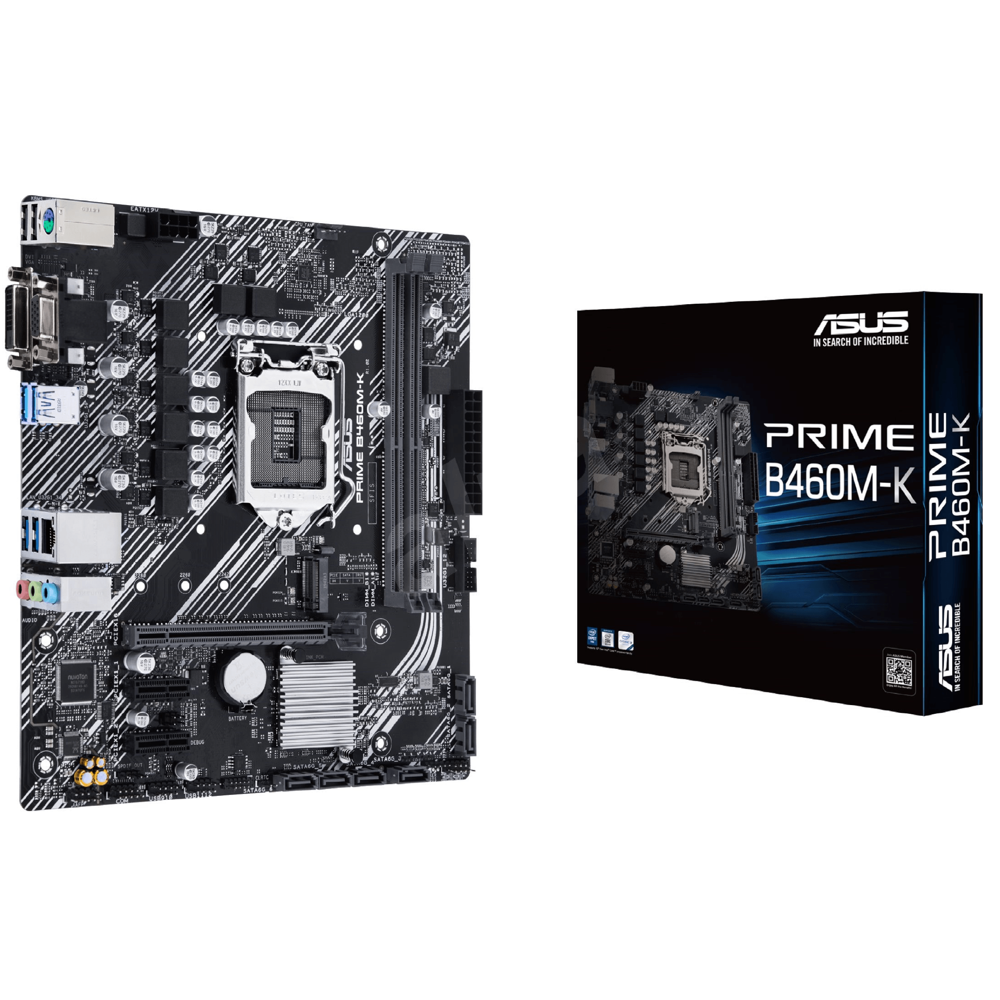 Asus Prime B460M-K Intel mATX Motherboard - Store 974 | ستور ٩٧٤