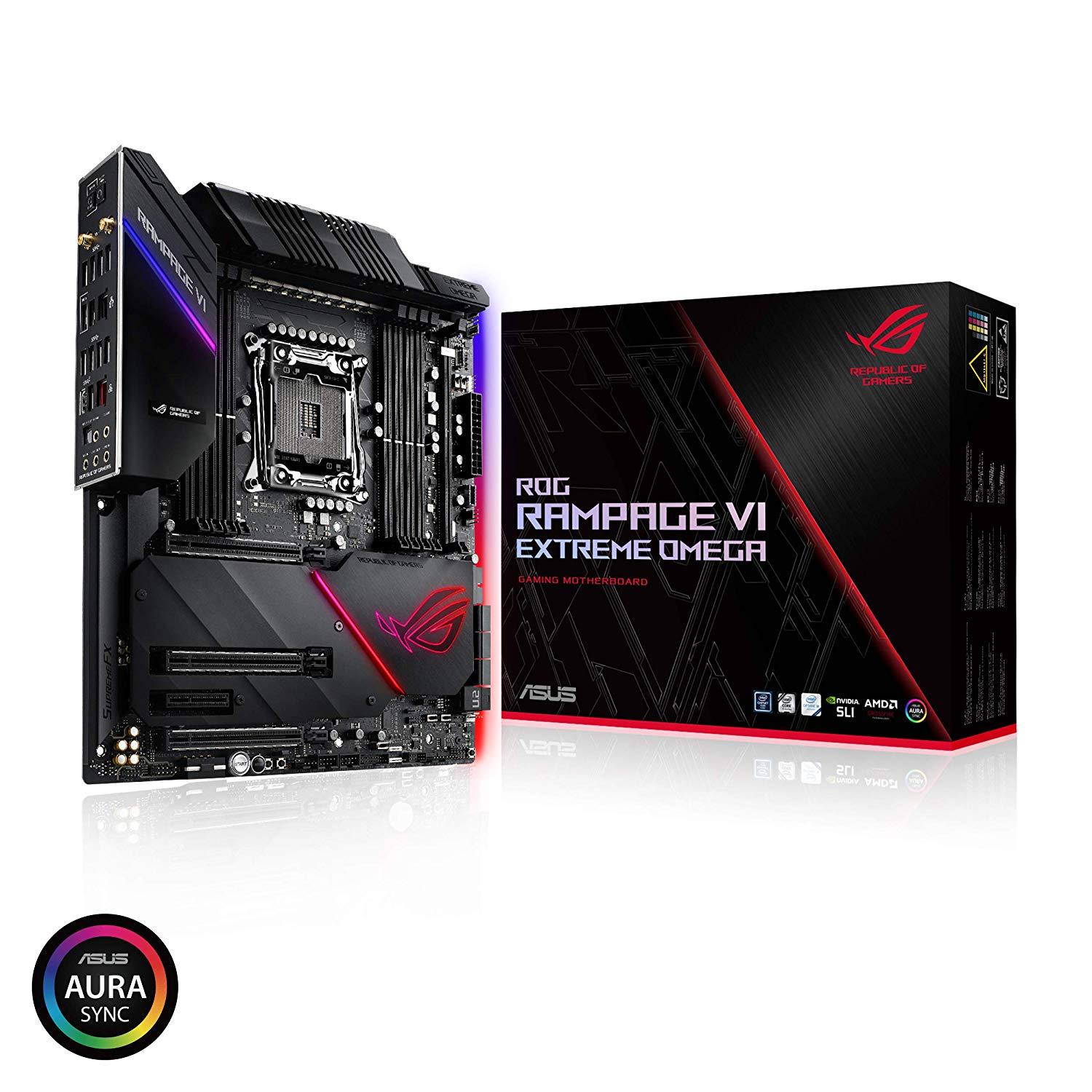 Asus ROG Rampage VI Extreme Omega X299-II - Intel E-ATX Motherboard - Store 974 | ستور ٩٧٤