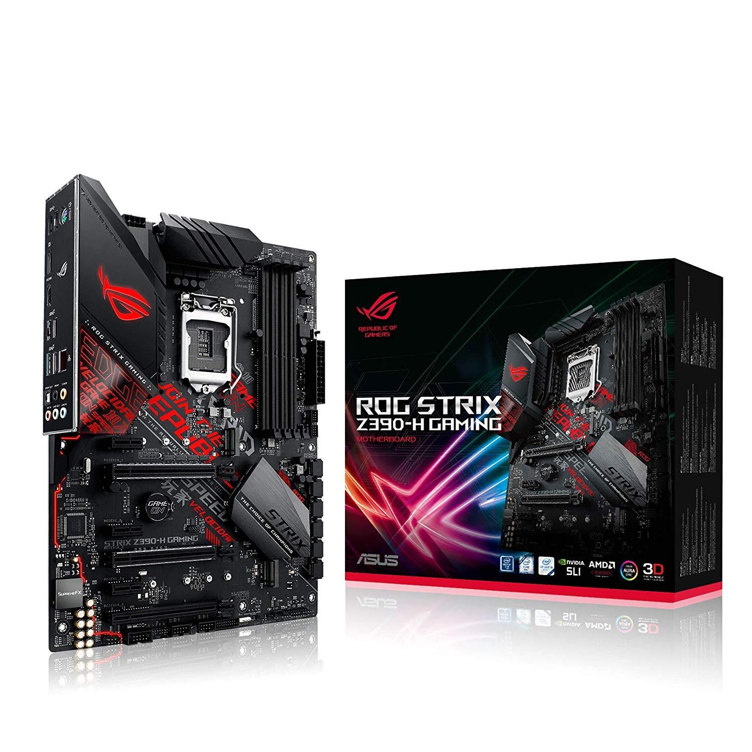 Asus ROG Strix Z390-H Gaming - Intel ATX Motherboard - Store 974 | ستور ٩٧٤