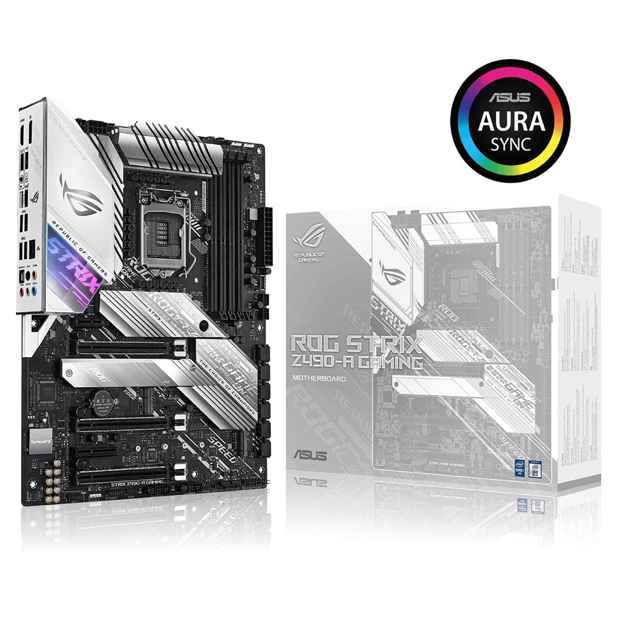 ASUS ROG Strix Z490-A Gaming Motherboard - Store 974 | ستور ٩٧٤