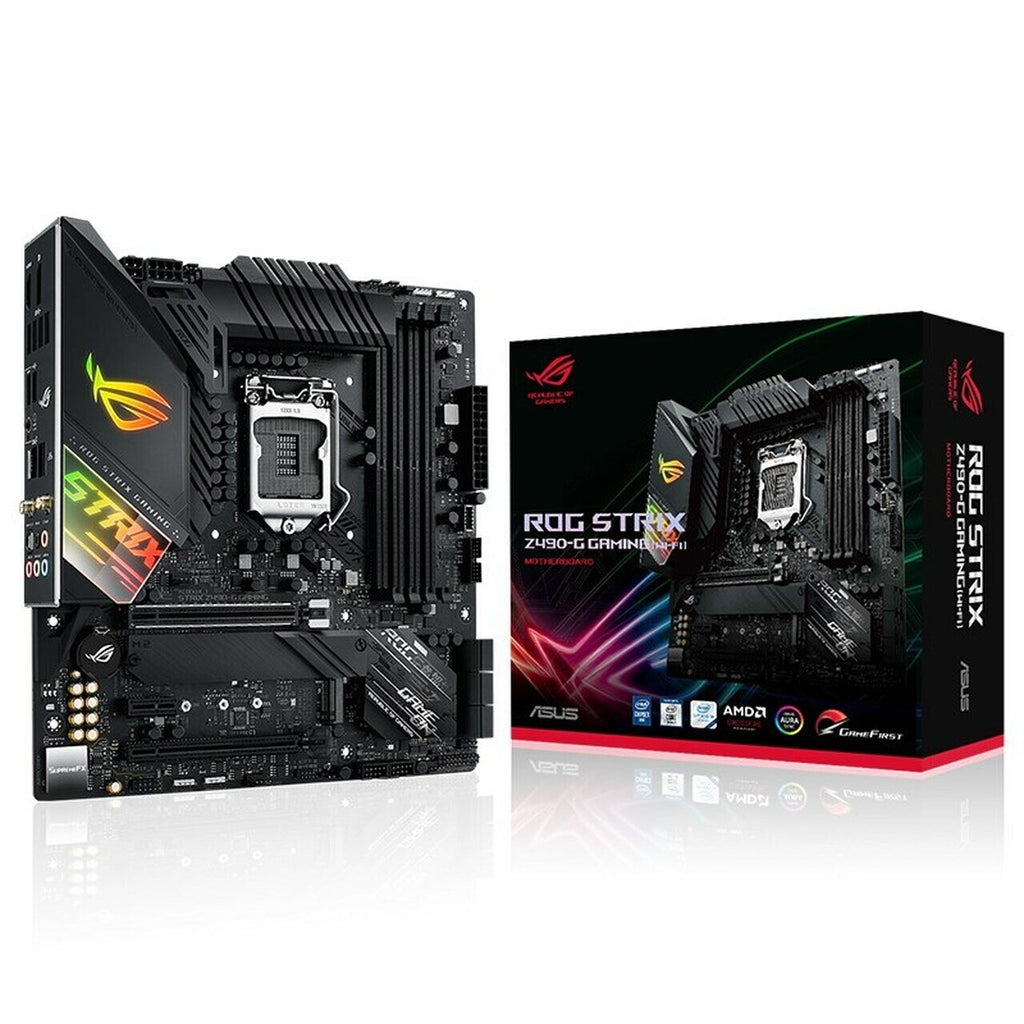 Asus Rog Strix Z490 Intel 10th Gen Overclock Motherboard LGA 1200