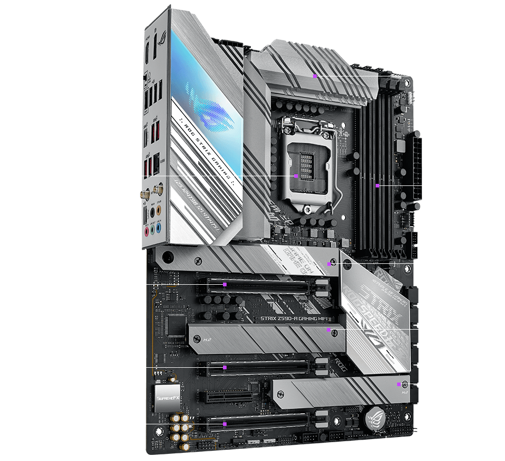 Asus ROG Strix Z590-A Wifi Motherboard - Store 974 | ستور ٩٧٤