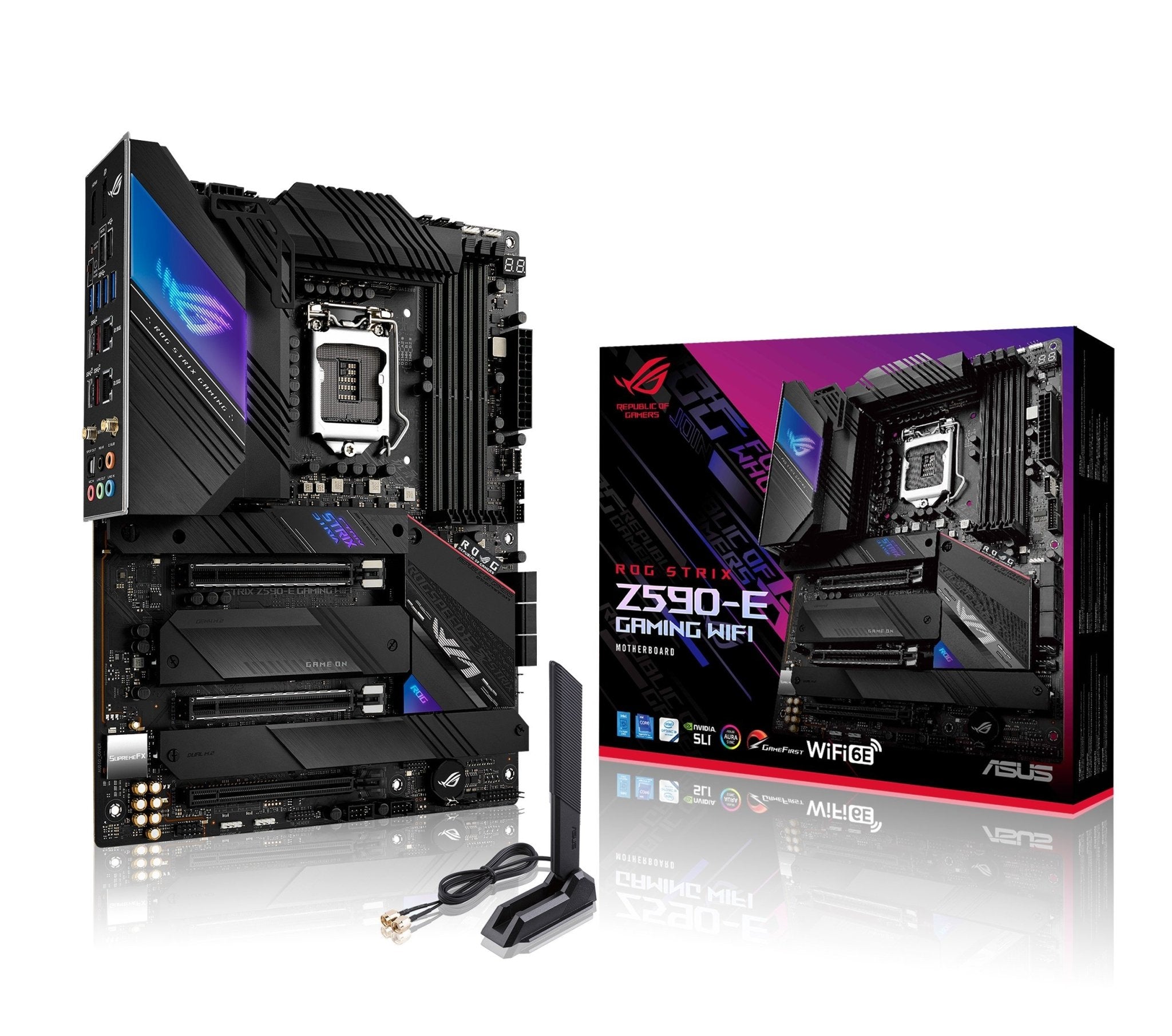 Asus ROG Strix Z590-E Gaming Wifi Motherboard - Store 974 | ستور ٩٧٤