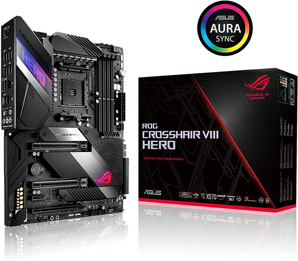 Asus ROG X570 Crosshair VIII Hero Motherboard اللوحة الأم