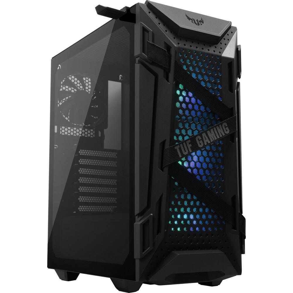 Asus TUF Gaming GT301 Mid Tower Case - Black - Store 974 | ستور ٩٧٤