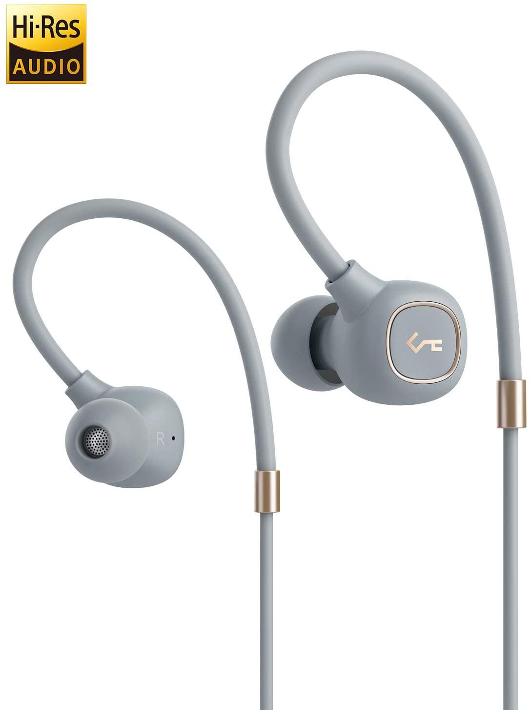 سماعات الأذن اللاسلكية Aukey B80 مع Aptx -Light Gray - Smauة سماعات الأذن اللاسلكية Aukey B80 مع Aptx -Light Gray - Smauة