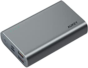 AUKEY XD12G  10000mAh 18W 2-Way Power Deliver with Quick Charge 3.0-Grey - Store 974 | ستور ٩٧٤