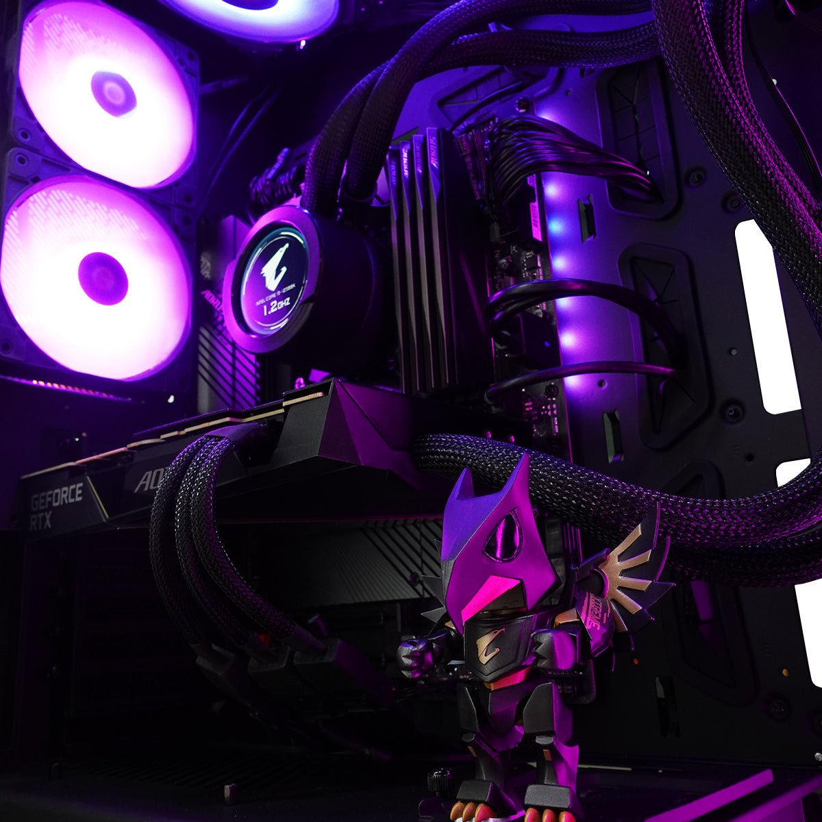 (Pre-Built) Gaming PC Intel Core i9-12900K w/ Gigabyte AORUS RTX 3090 Ti XTREME & Gigabyte Aorus C700 - Black - Store 974 | ستور ٩٧٤