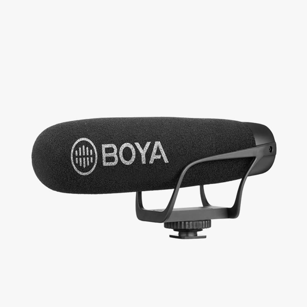 Boya BY-BM2021 Wired On-Camera Shotgun Microphone - Store 974 | ستور ٩٧٤