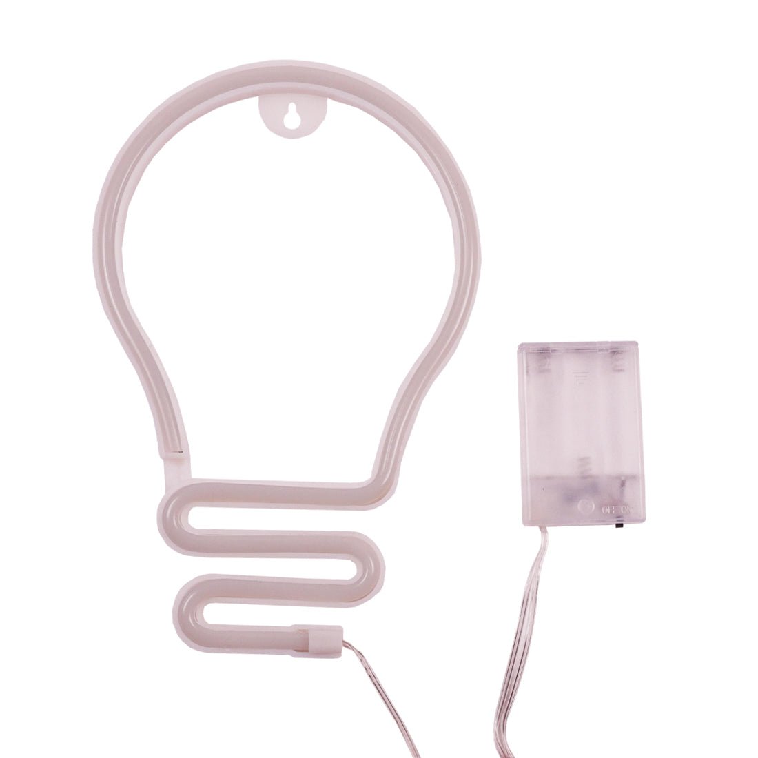 Led Neon Bulb Shape - Pink - Store 974 | ستور ٩٧٤