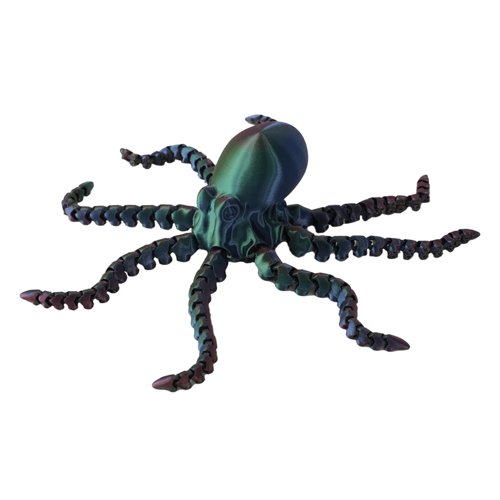 3D Station 3D Printed Octopus - Pearlescent - مجسم ثلاثي الأبعاد - Store 974 | ستور ٩٧٤