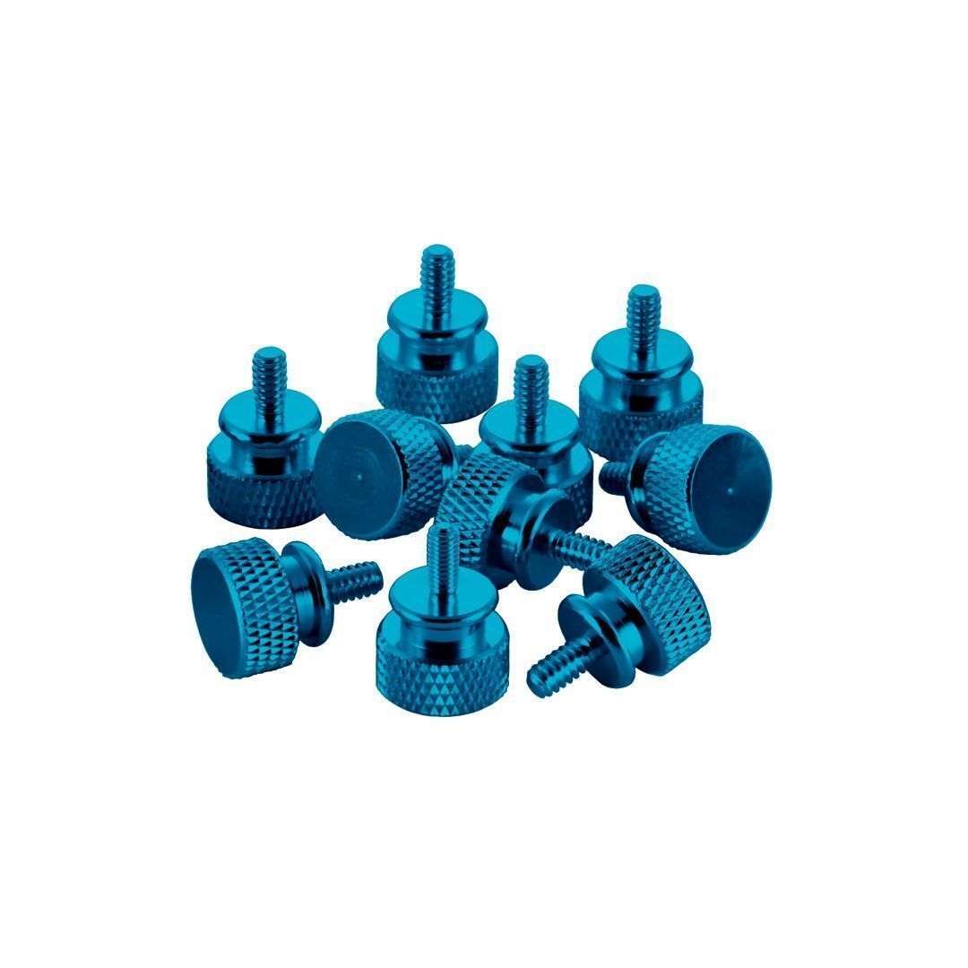 CableMod Anodized Aluminum Thumbscrews 10 Pack - Light Blue - أكسسوارات