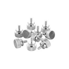 CableMod Anodized Aluminum Thumbscrews 10 Pack - Silver - أكسسوارات