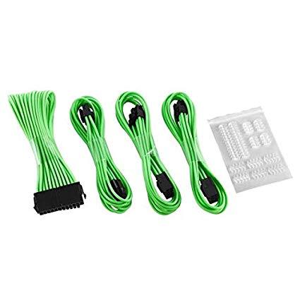CableMod - Basic ModFlex Dual 6+2 Sleeved Cable Extensions - Light Green - Store 974 | ستور ٩٧٤