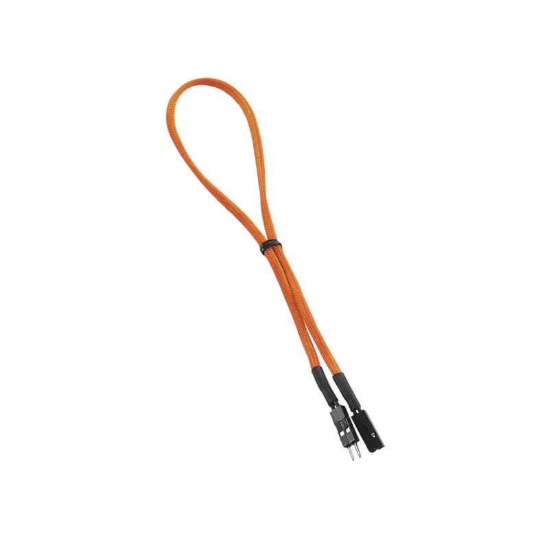 CableMod - ModFlex 2 pin FP I/O 30cm - Orange - كابل CableMod - ModFlex 2 pin FP I/O 30cm - Orange - كابل