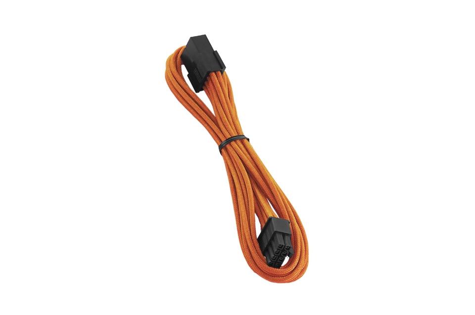 CableMod - ModFlex 8 Pin PCI-E Sleeved Cable Extensions - Orange - كابل CableMod - ModFlex 8 Pin PCI-E Sleeved Cable Extensions - Orange - كابل