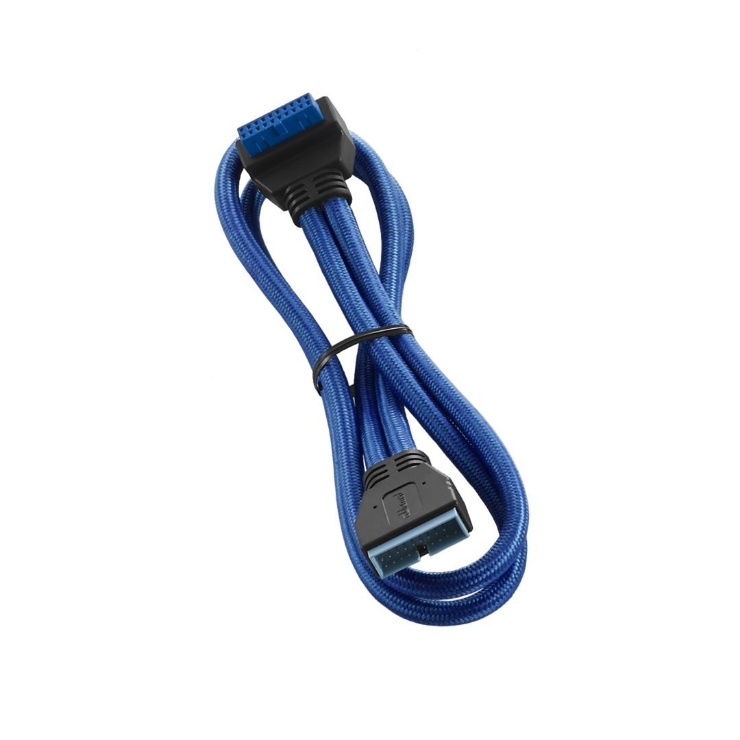 Cablemod modflex الزاوية اليمنى USB 3.0 50 سم - الأزرق - كAbl