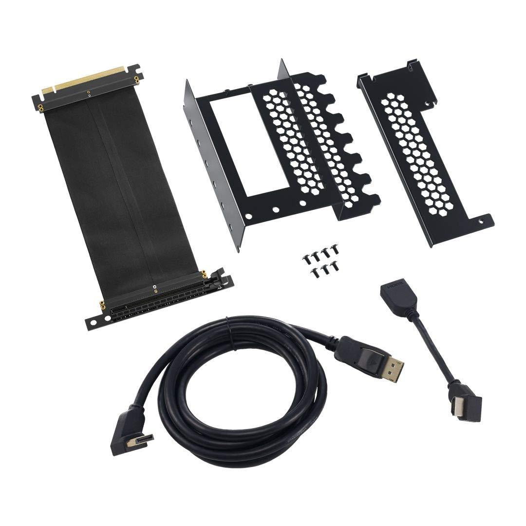 CableMod - Vertical PCI-E Bracket, HDMI+Display Port - Black - Store 974 | ستور ٩٧٤